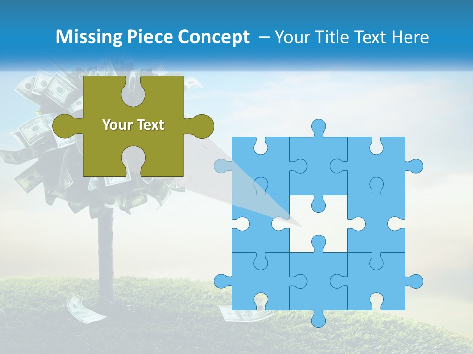 Senior Old Water PowerPoint Template