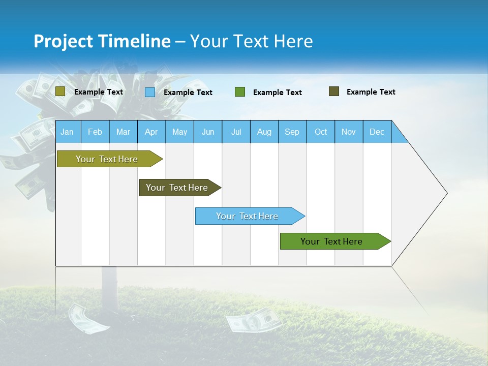 Senior Old Water PowerPoint Template
