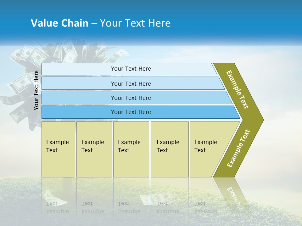 Senior Old Water PowerPoint Template