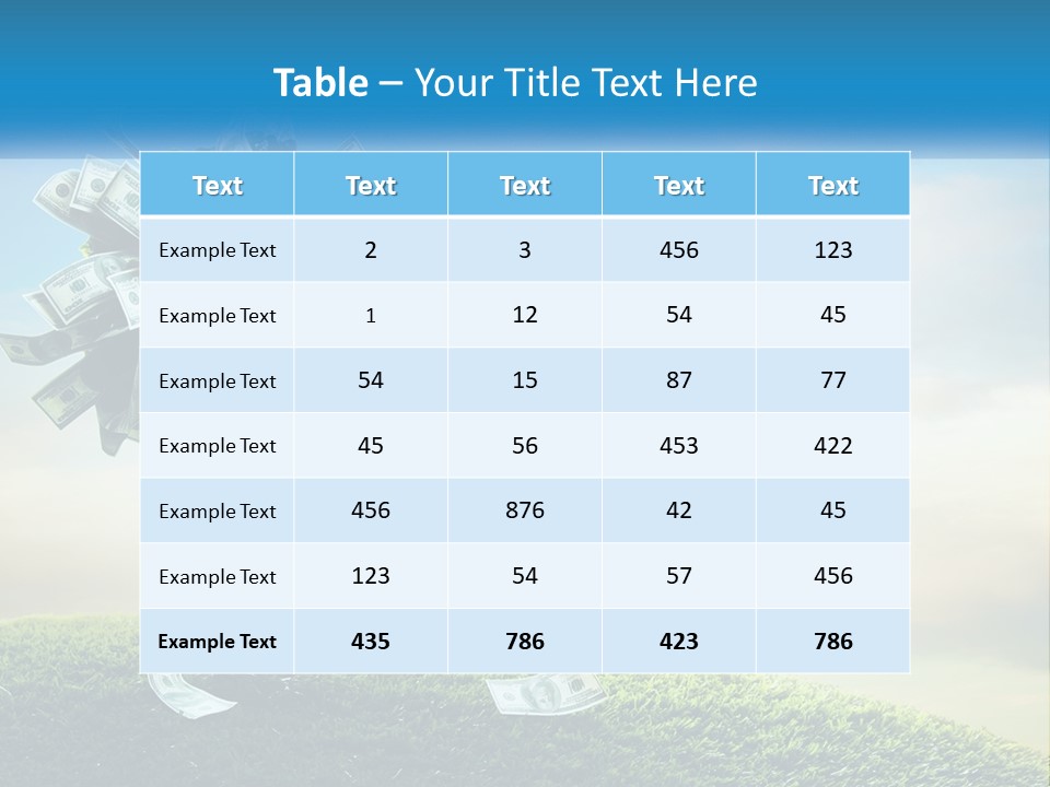 Senior Old Water PowerPoint Template