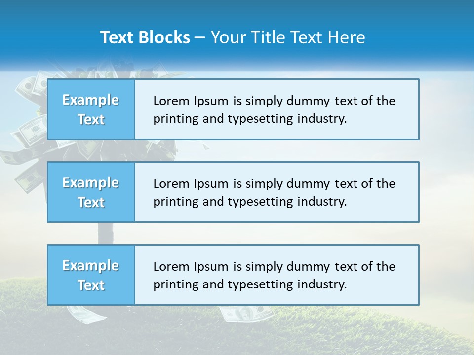 Senior Old Water PowerPoint Template
