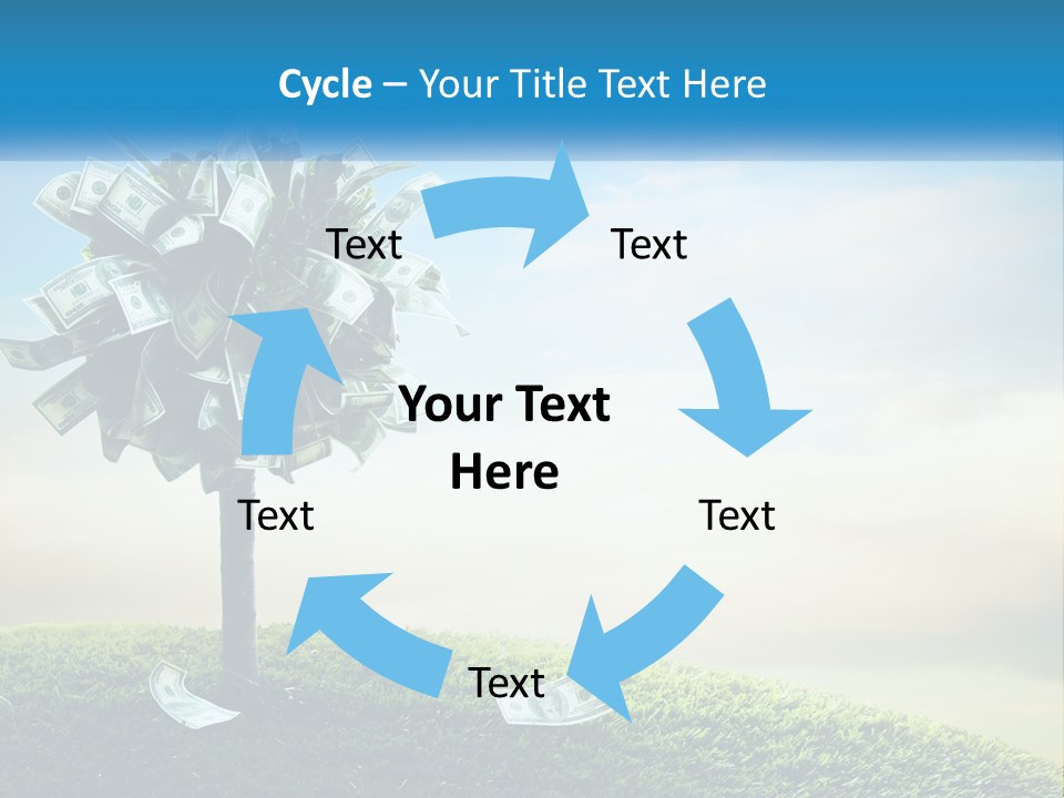 Senior Old Water PowerPoint Template
