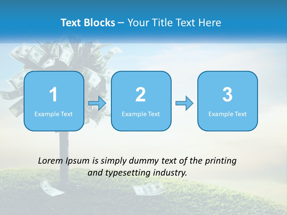 Senior Old Water PowerPoint Template