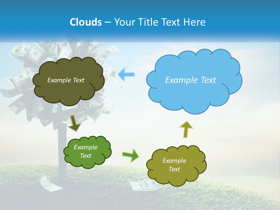 Senior Old Water PowerPoint Template