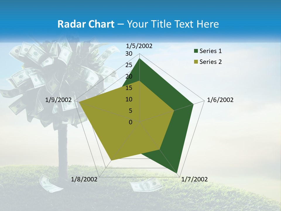 Senior Old Water PowerPoint Template