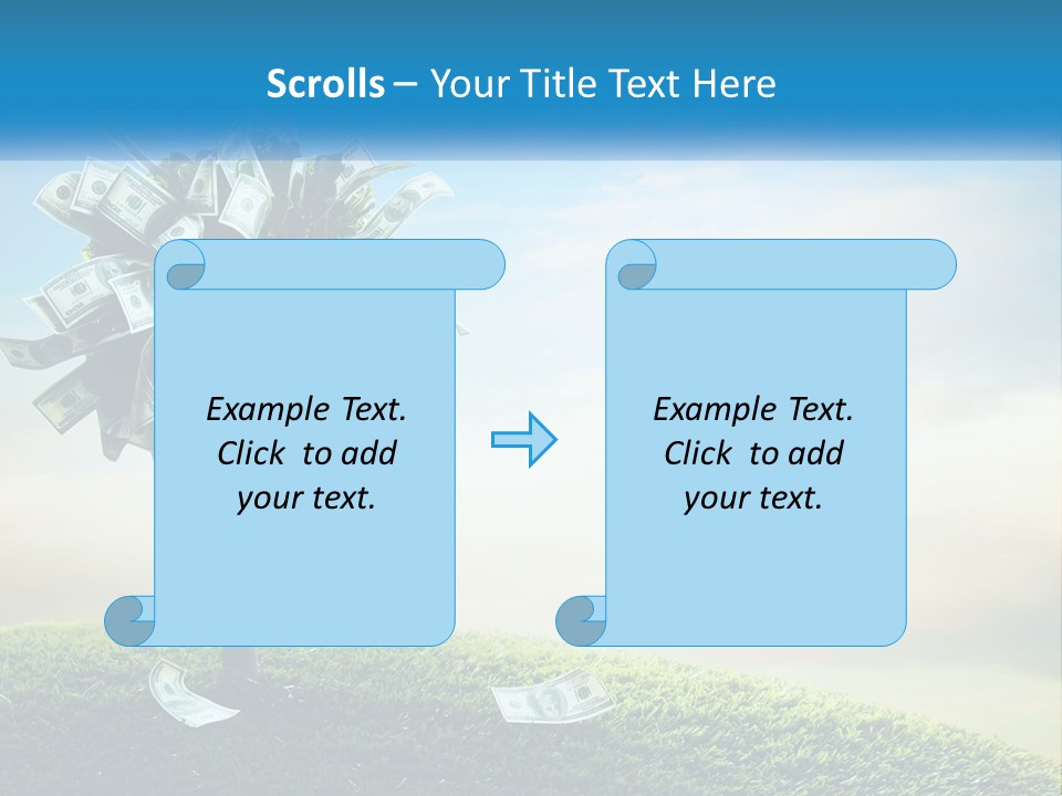 Senior Old Water PowerPoint Template