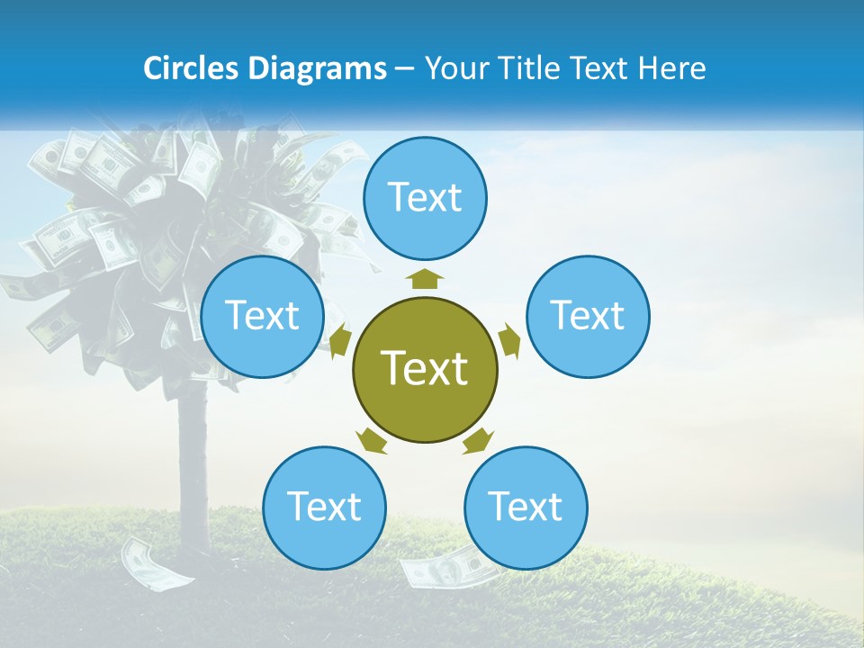 Senior Old Water PowerPoint Template