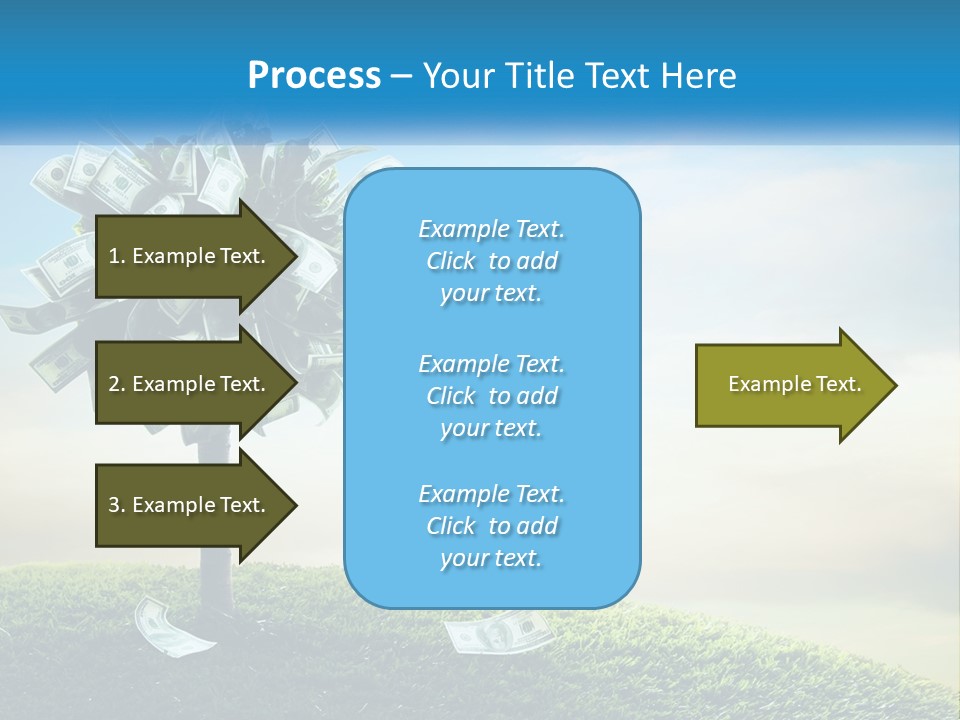 Senior Old Water PowerPoint Template