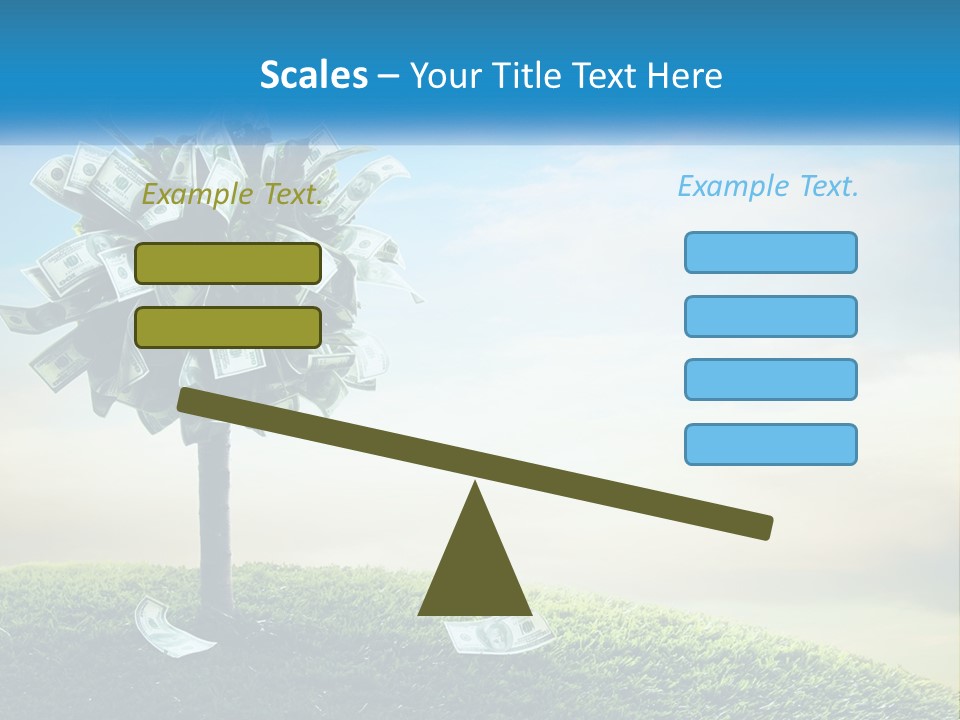 Senior Old Water PowerPoint Template