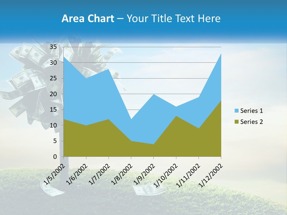 Senior Old Water PowerPoint Template
