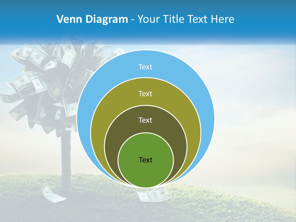 Senior Old Water PowerPoint Template