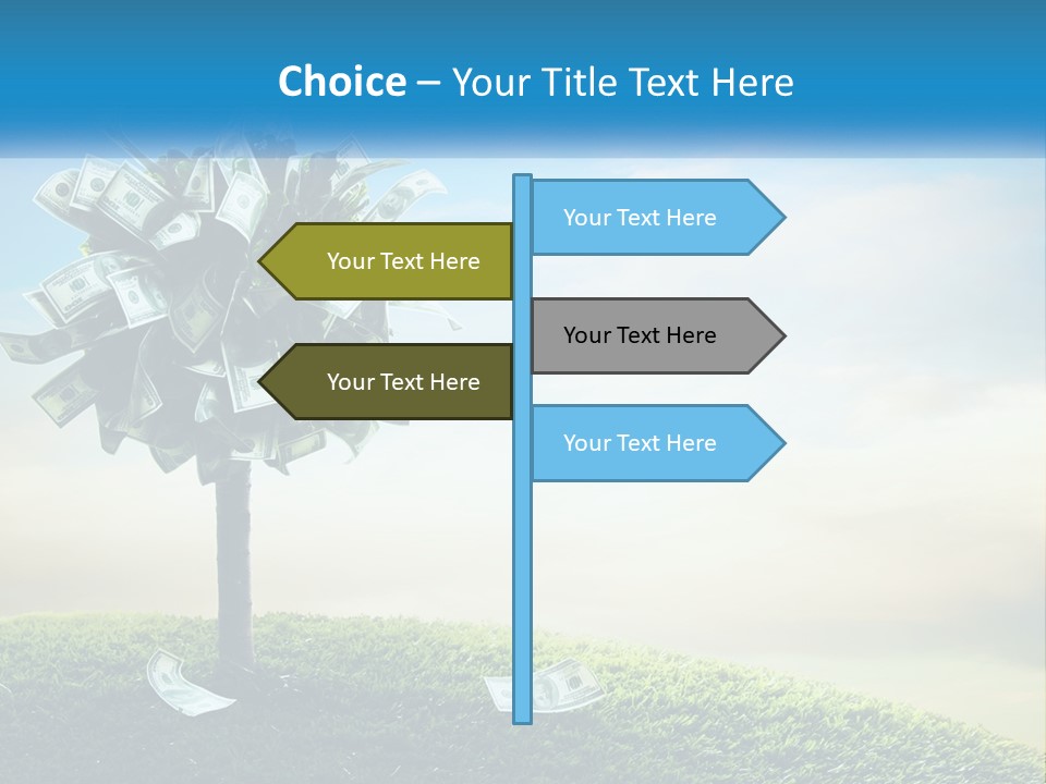 Senior Old Water PowerPoint Template