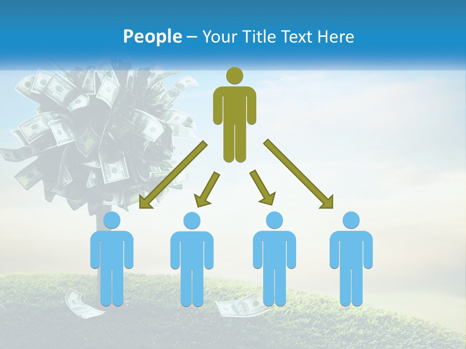 Senior Old Water PowerPoint Template