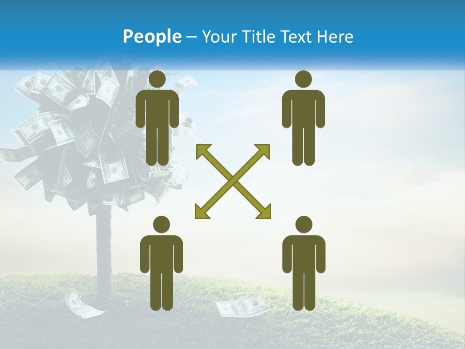 Senior Old Water PowerPoint Template