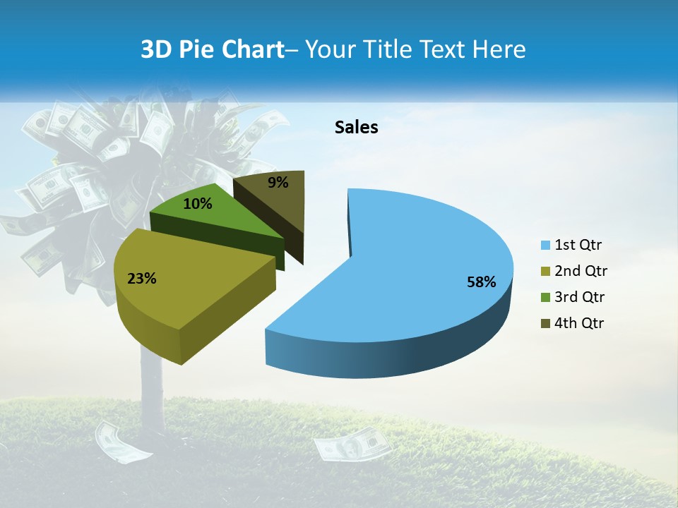 Senior Old Water PowerPoint Template