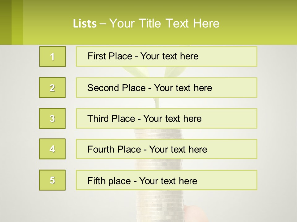 Retirement Water Standing PowerPoint Template