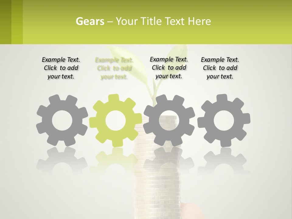 Retirement Water Standing PowerPoint Template