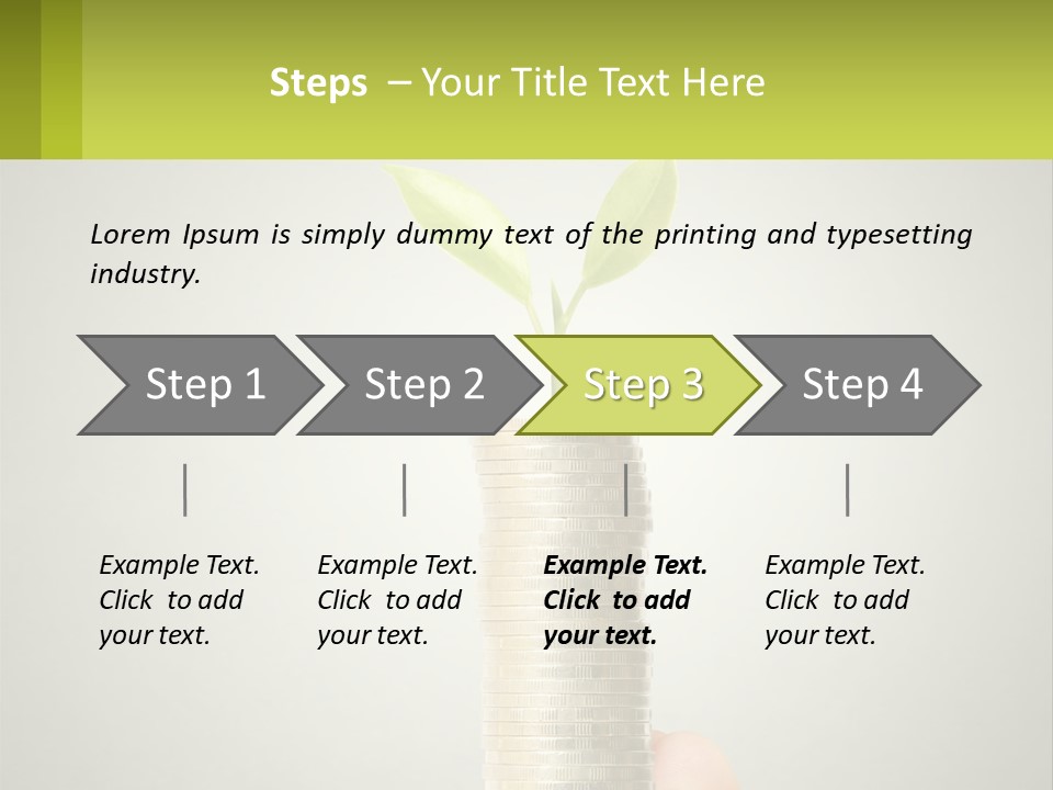 Retirement Water Standing PowerPoint Template