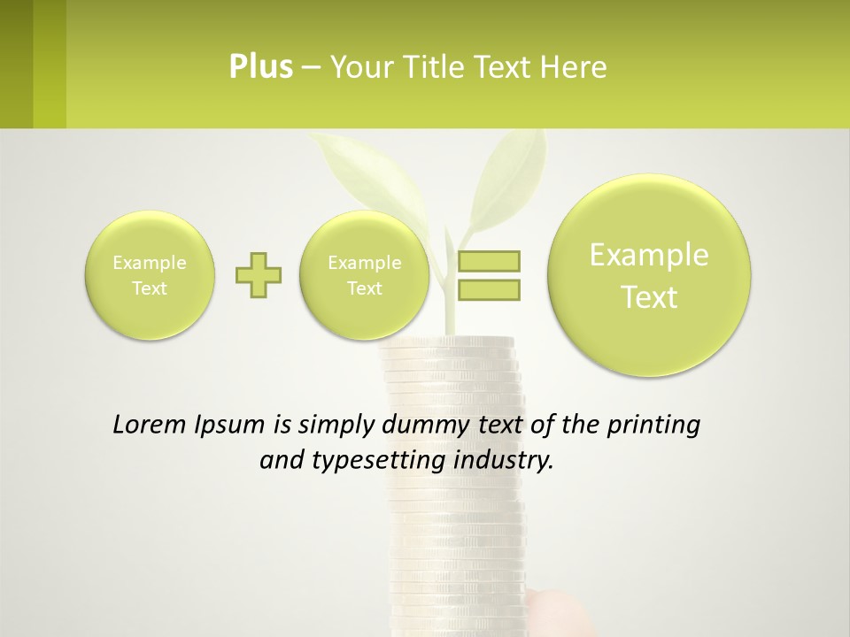 Retirement Water Standing PowerPoint Template