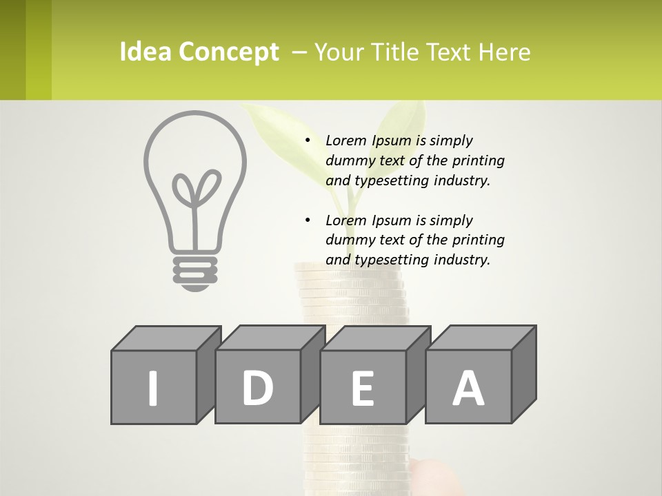 Retirement Water Standing PowerPoint Template