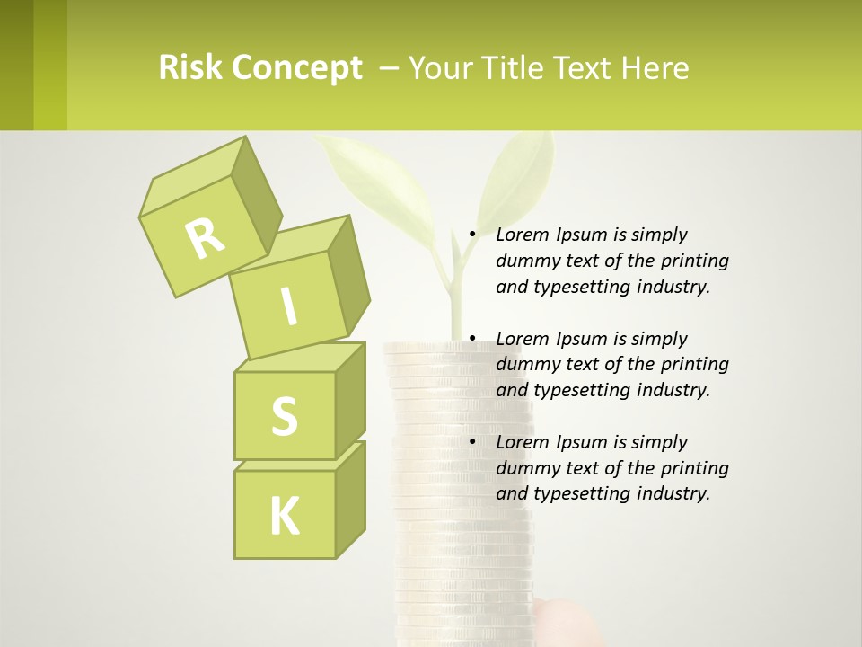 Retirement Water Standing PowerPoint Template