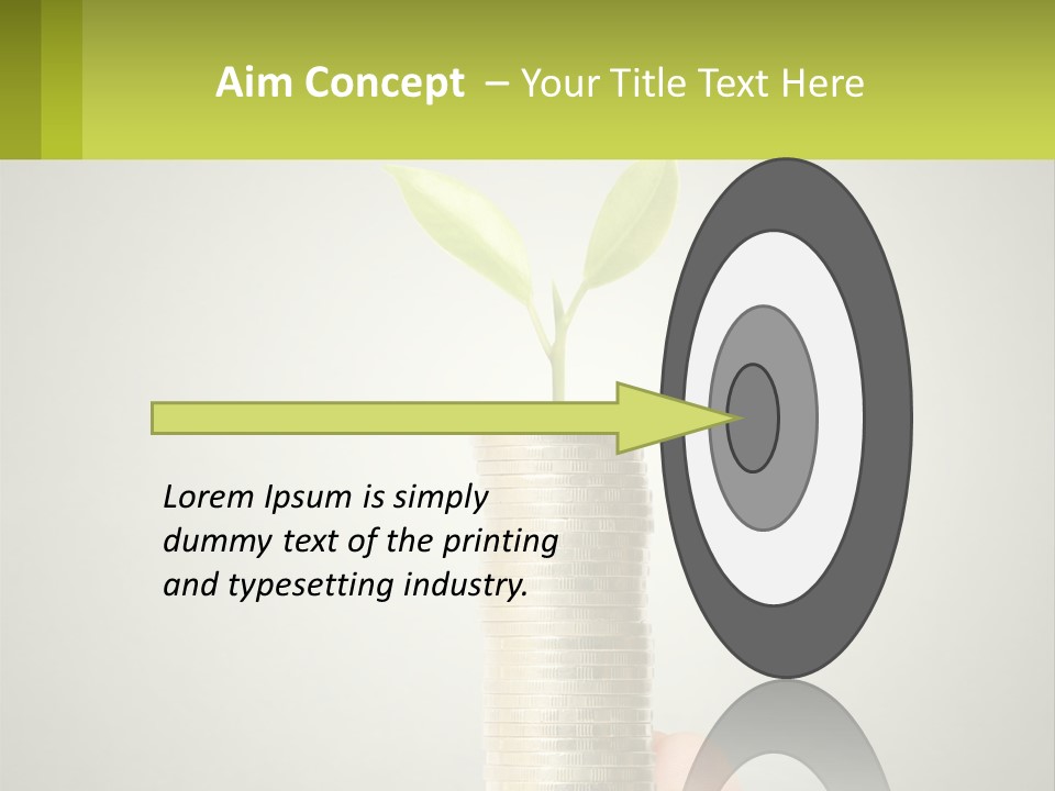 Retirement Water Standing PowerPoint Template