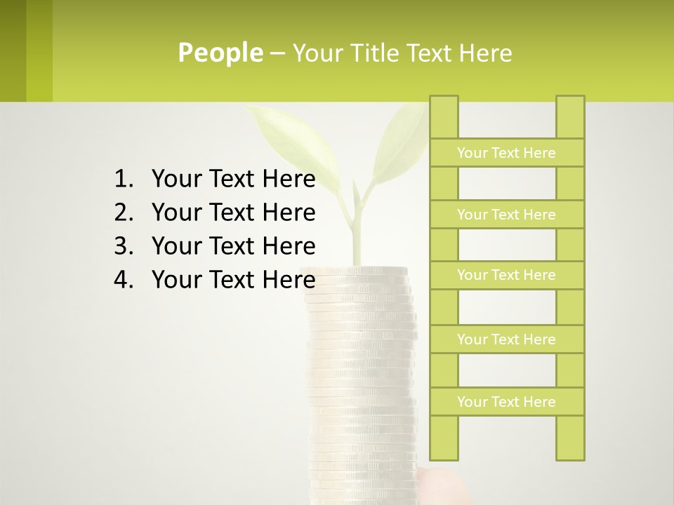 Retirement Water Standing PowerPoint Template