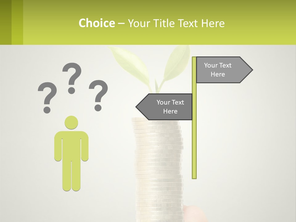 Retirement Water Standing PowerPoint Template