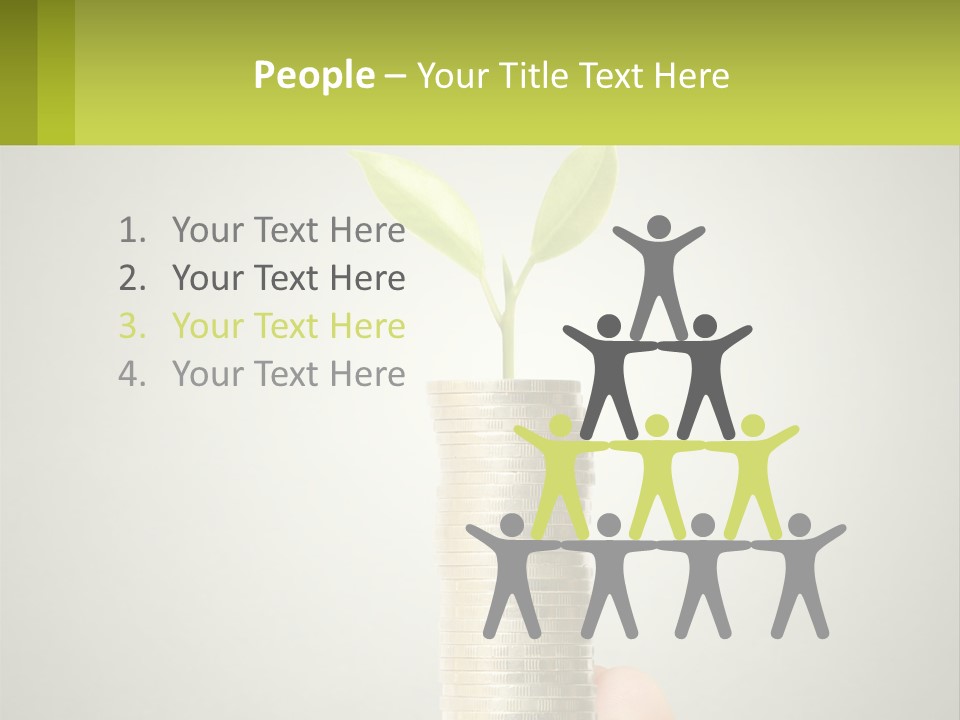 Retirement Water Standing PowerPoint Template