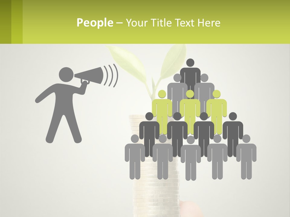 Retirement Water Standing PowerPoint Template