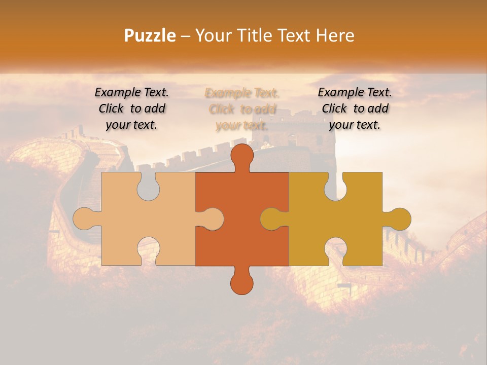 Sunrise Sea Old PowerPoint Template