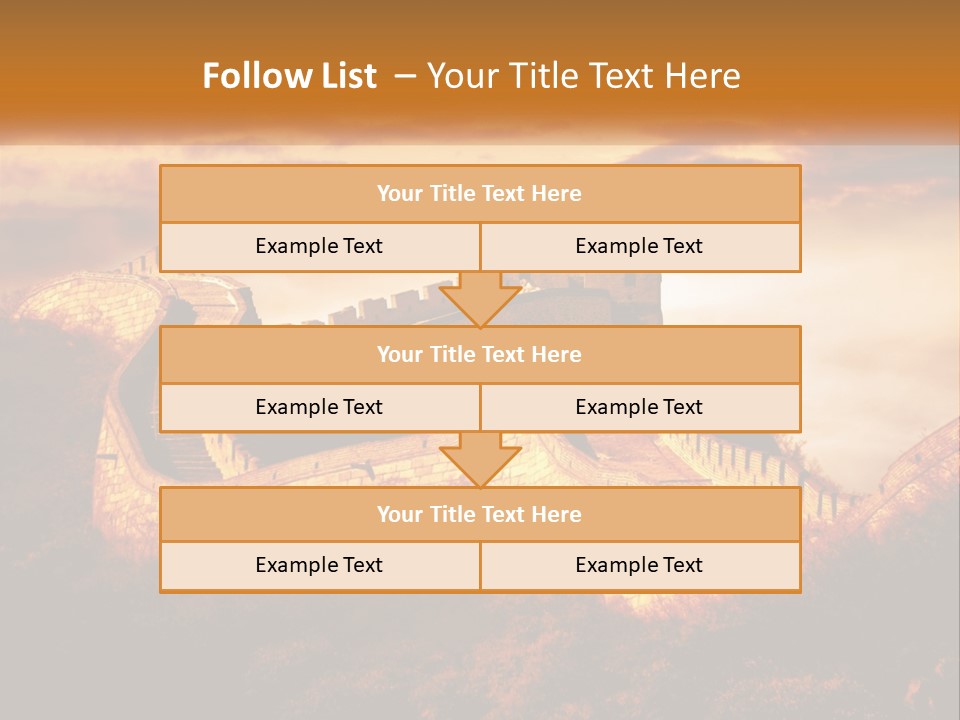 Sunrise Sea Old PowerPoint Template