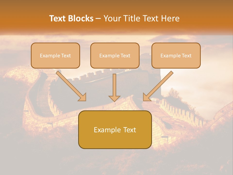 Sunrise Sea Old PowerPoint Template