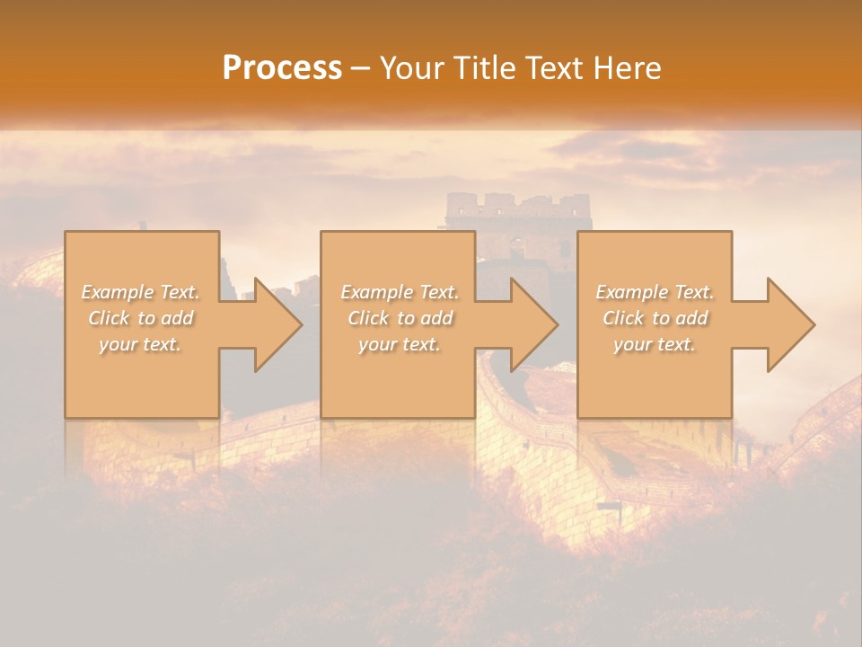 Sunrise Sea Old PowerPoint Template