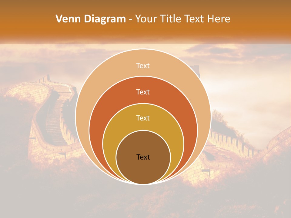 Sunrise Sea Old PowerPoint Template