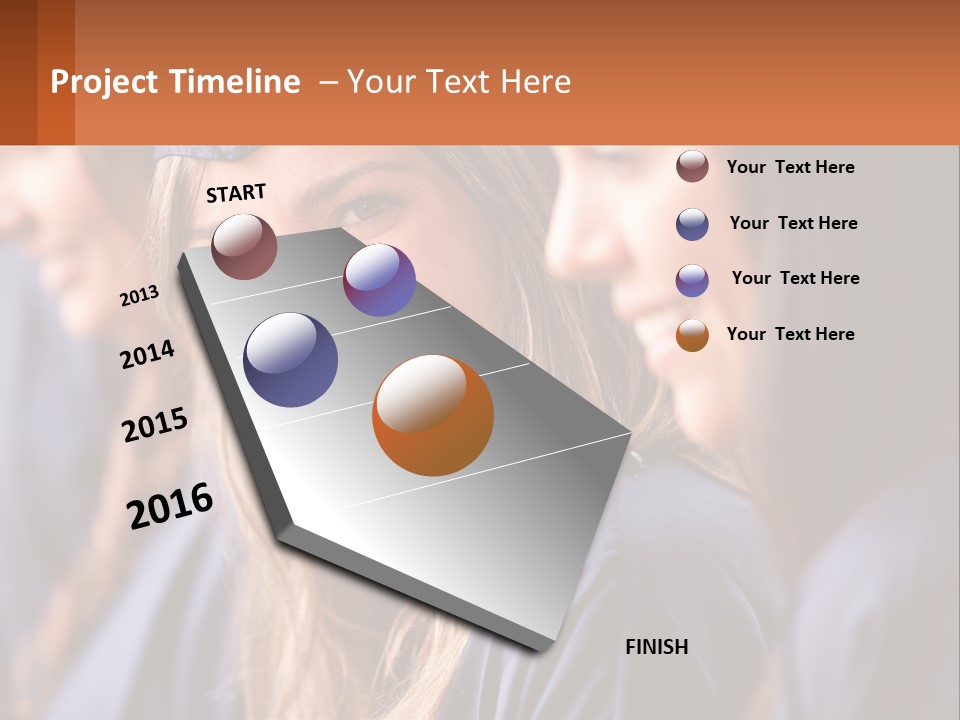 Wave Single Water PowerPoint Template