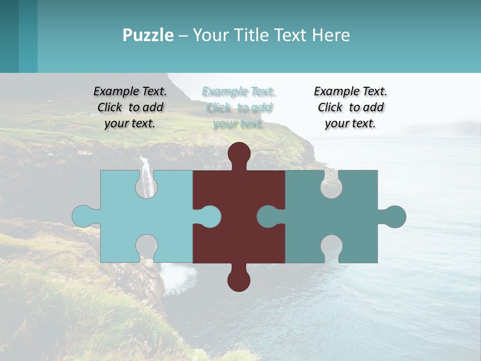 Caucasian Retirement Older PowerPoint Template