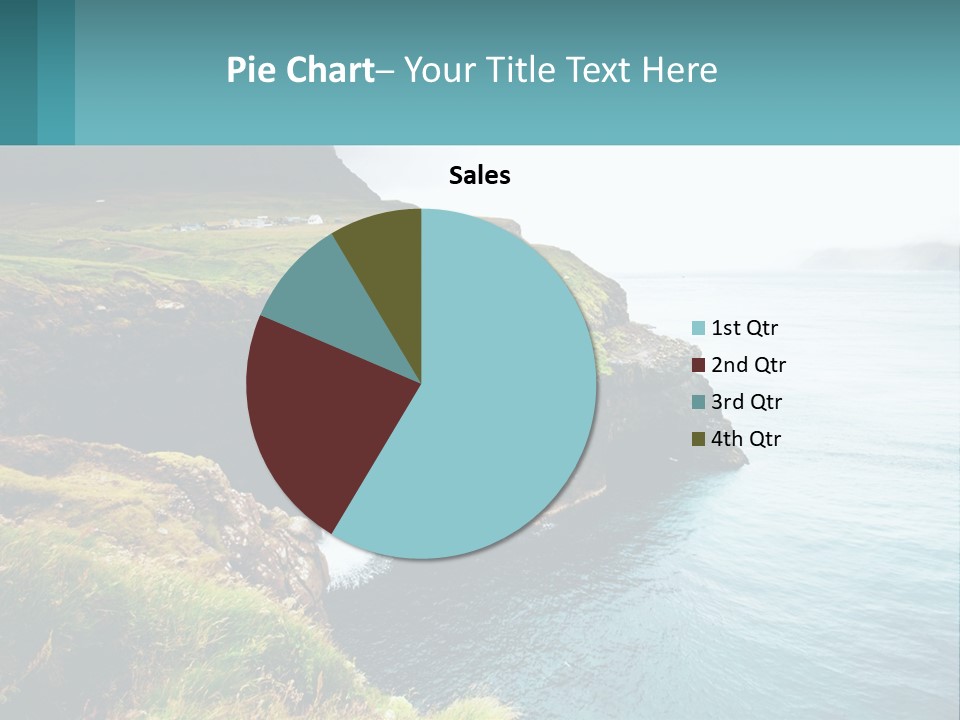 Caucasian Retirement Older PowerPoint Template