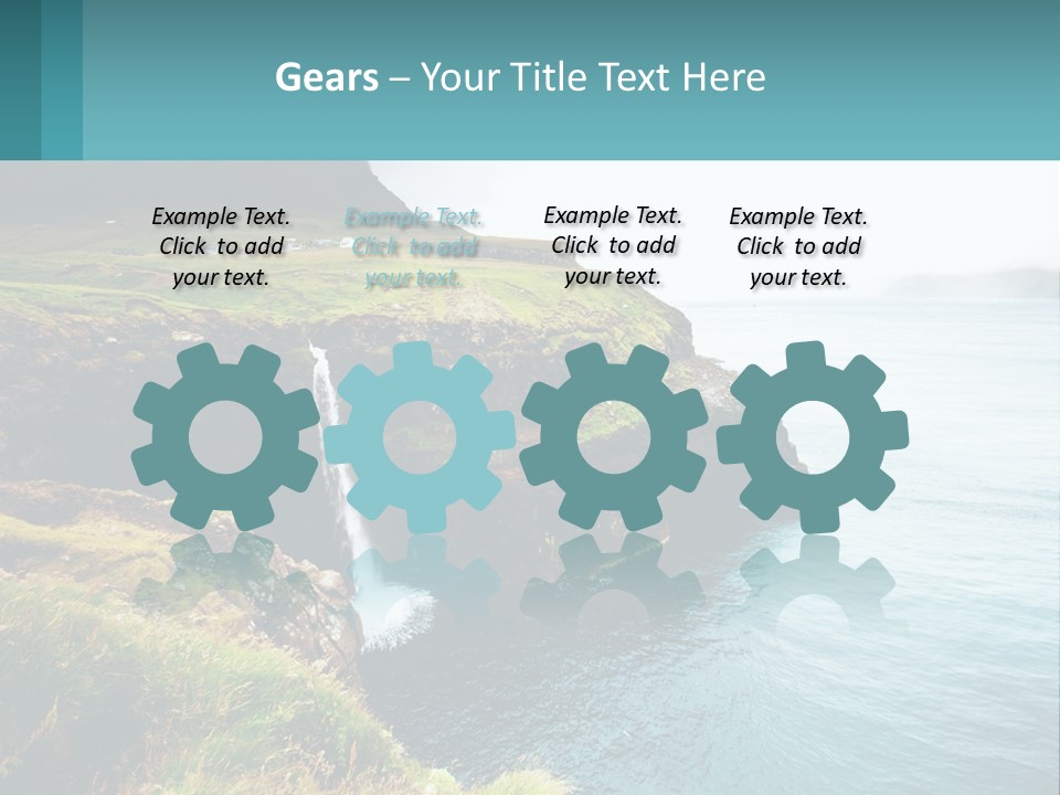 Caucasian Retirement Older PowerPoint Template