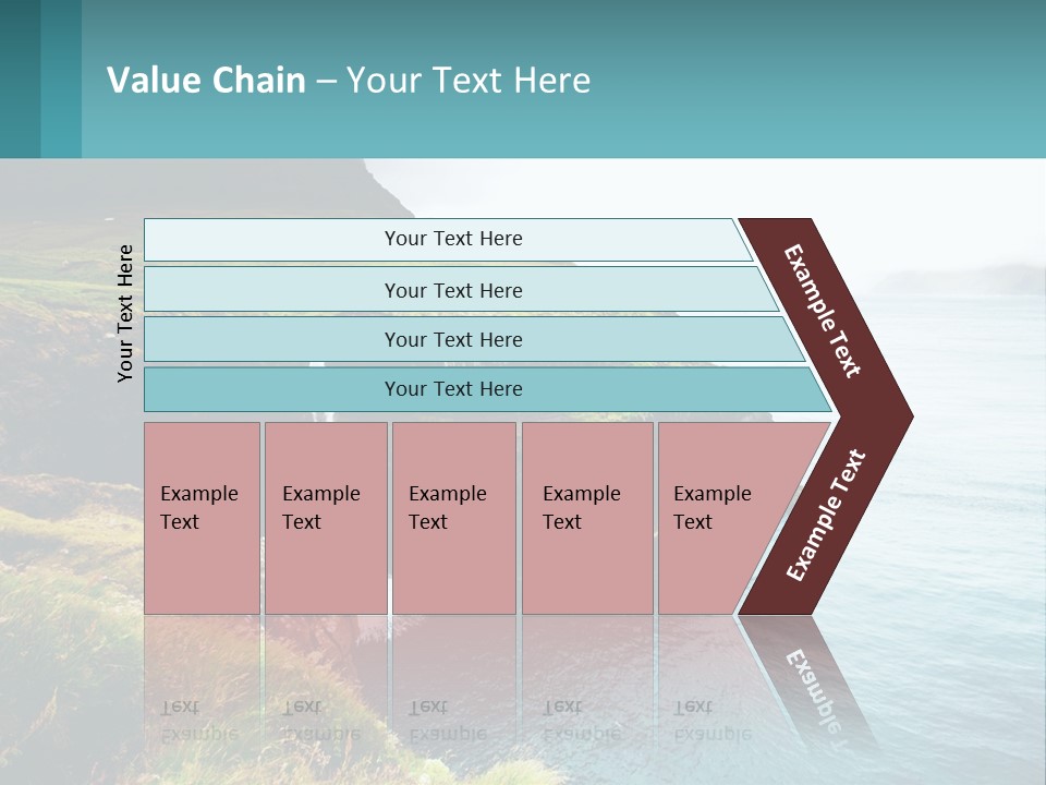 Caucasian Retirement Older PowerPoint Template