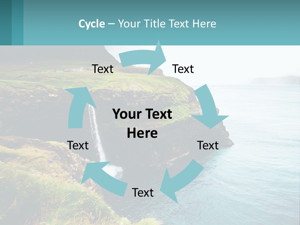 Caucasian Retirement Older PowerPoint Template