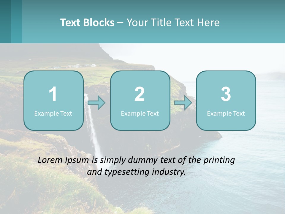 Caucasian Retirement Older PowerPoint Template