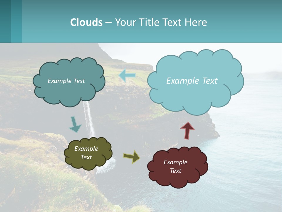 Caucasian Retirement Older PowerPoint Template