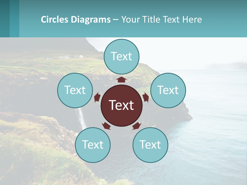 Caucasian Retirement Older PowerPoint Template