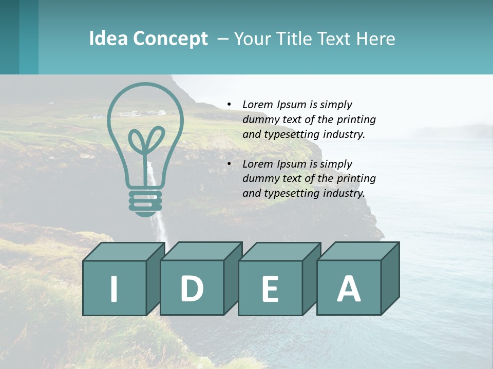 Caucasian Retirement Older PowerPoint Template