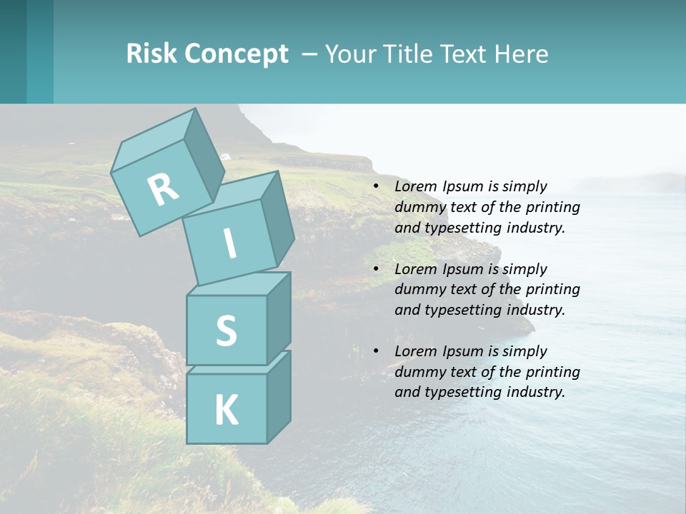 Caucasian Retirement Older PowerPoint Template