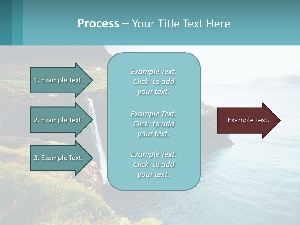 Caucasian Retirement Older PowerPoint Template