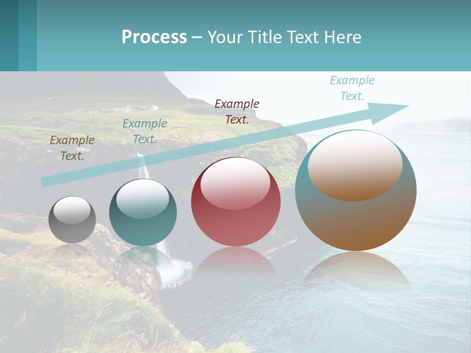 Caucasian Retirement Older PowerPoint Template