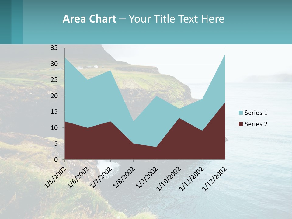 Caucasian Retirement Older PowerPoint Template