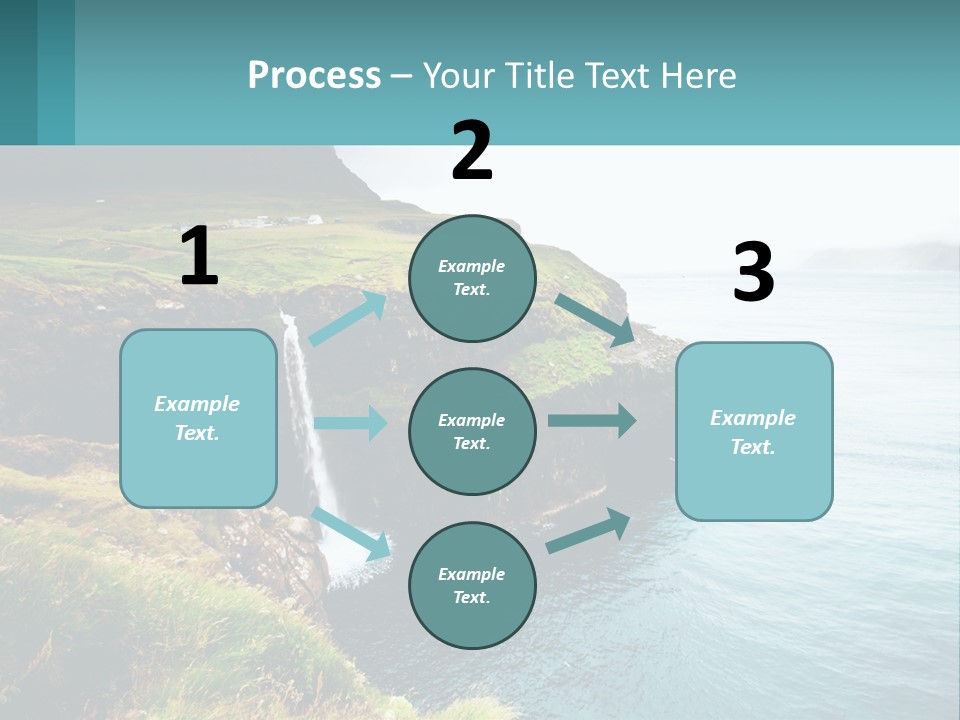 Caucasian Retirement Older PowerPoint Template
